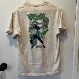 Naruto Shippuden x Primitive - Size MEDIUM Men's Kakashi Tee Anime